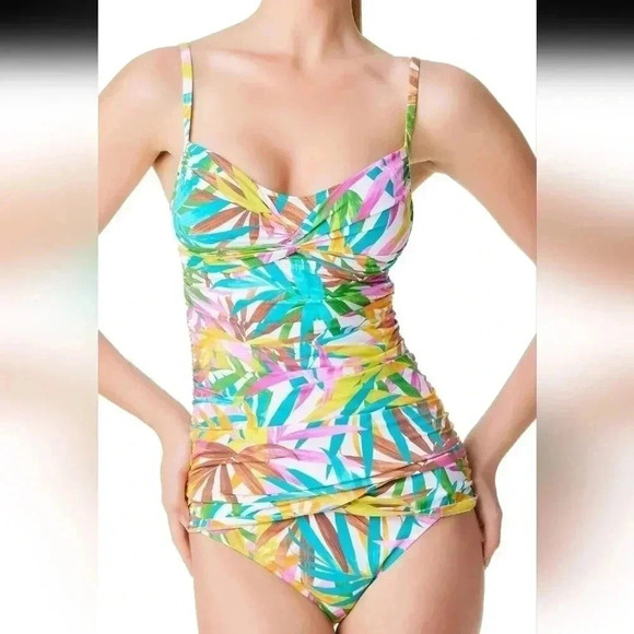 Women's Fantasy Island Tie-Front Bikini Top & Matching Bottoms